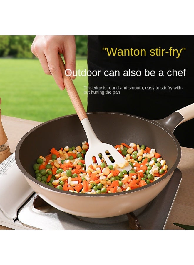 general Portable 9-Piece Ceramic Tableware Set for Outdoor Camping & Picnic with Free Storage Bag - Image 4